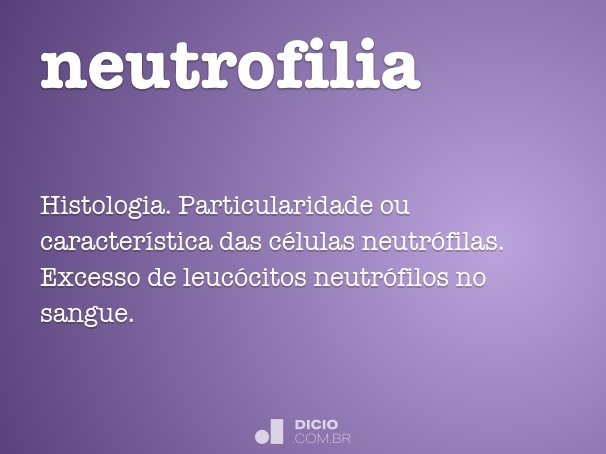 neutrofilia