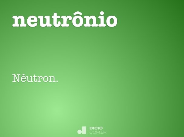 neutrônio