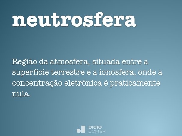 neutrosfera