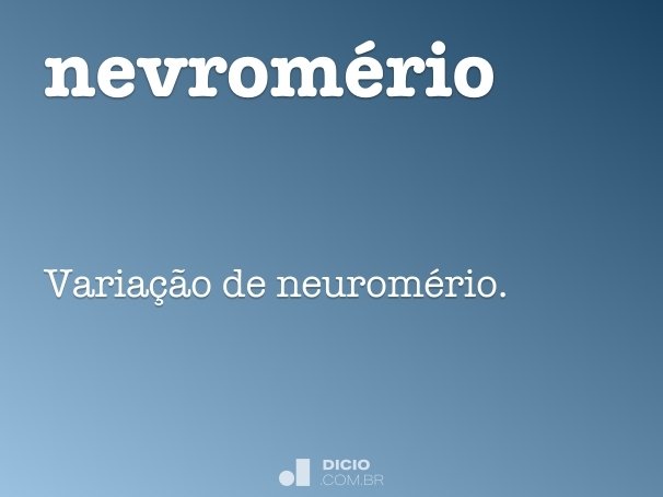 nevromério