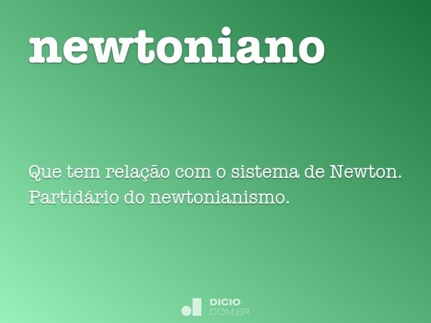 newtoniano