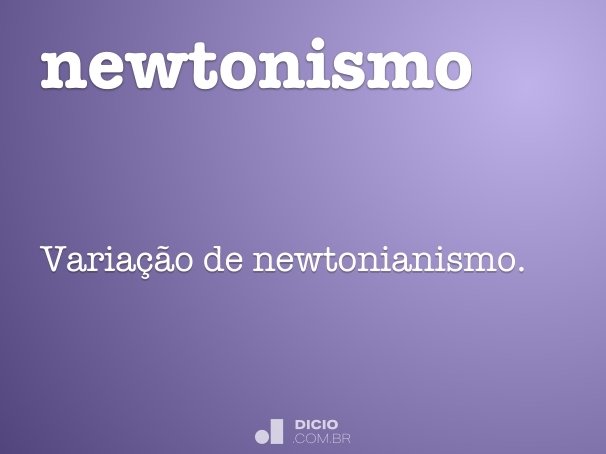 newtonismo
