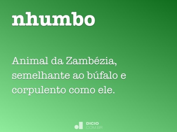 nhumbo