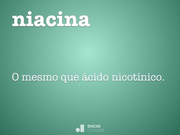 niacina