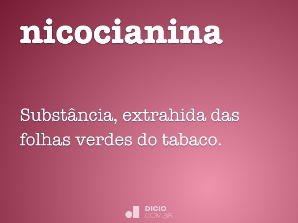 nicocianina