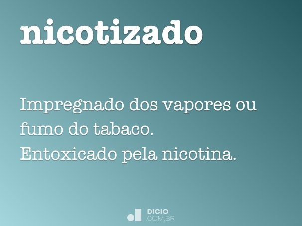nicotizado