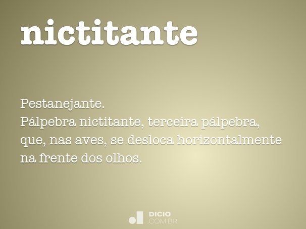 nictitante