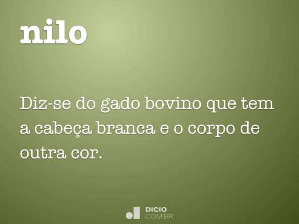 nilo