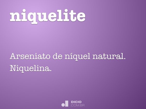 niquelite