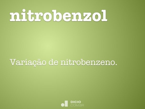 nitrobenzol
