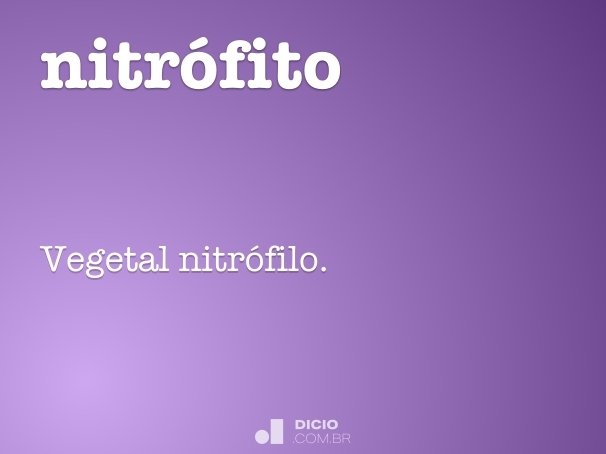 nitrófito