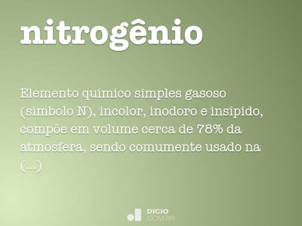 nitrogênio