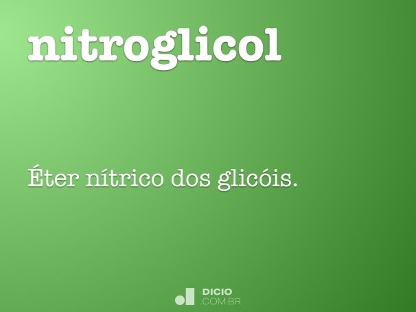 nitroglicol