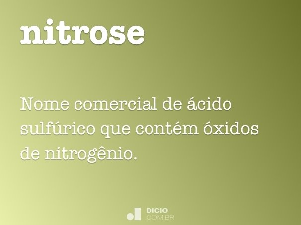 nitrose