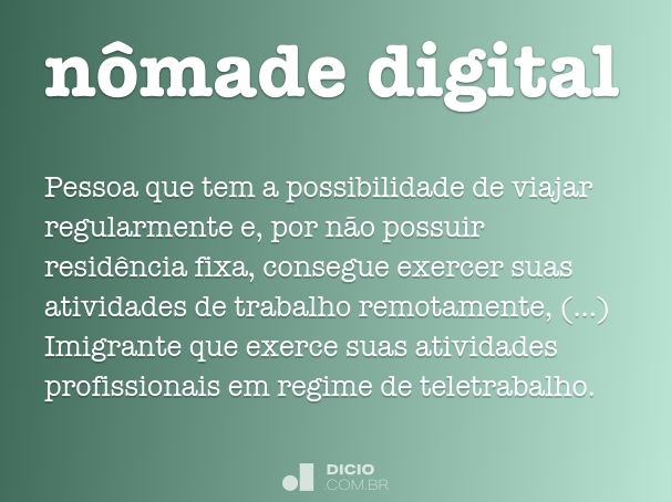 nômade digital