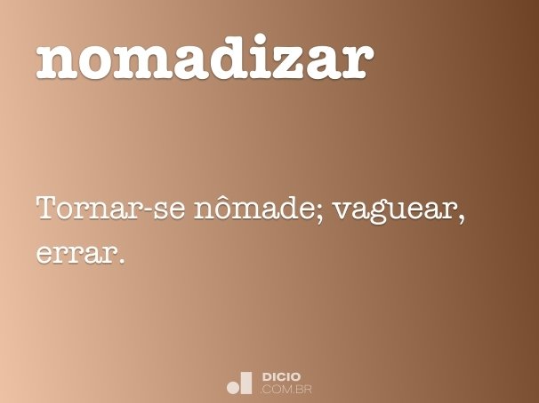 nomadizar