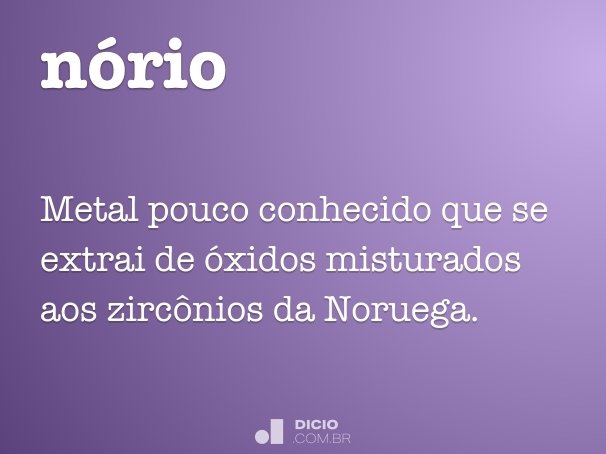 nório