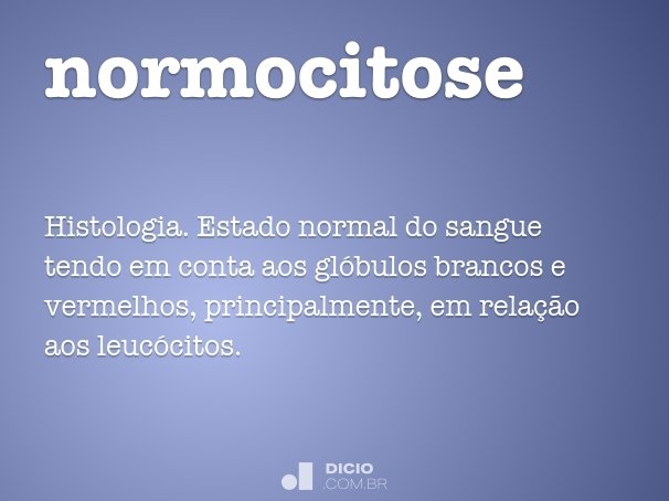 normocitose