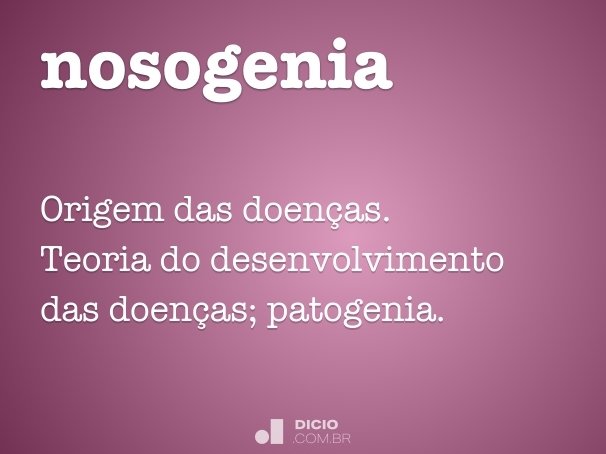 nosogenia