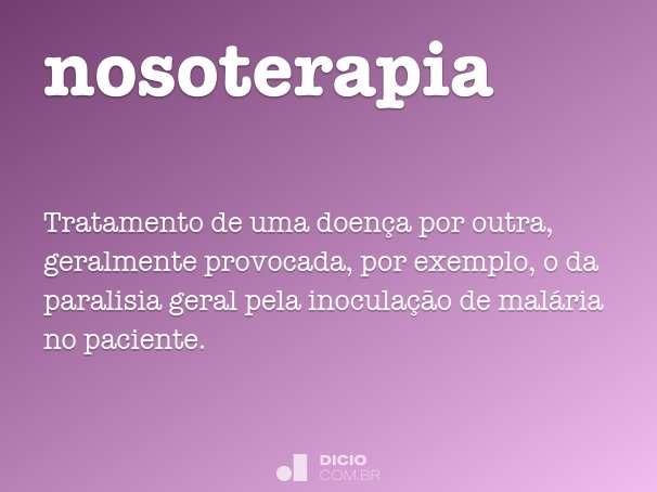 nosoterapia