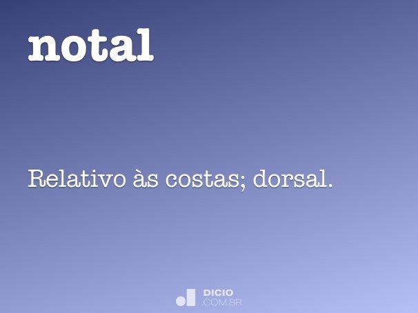 notal