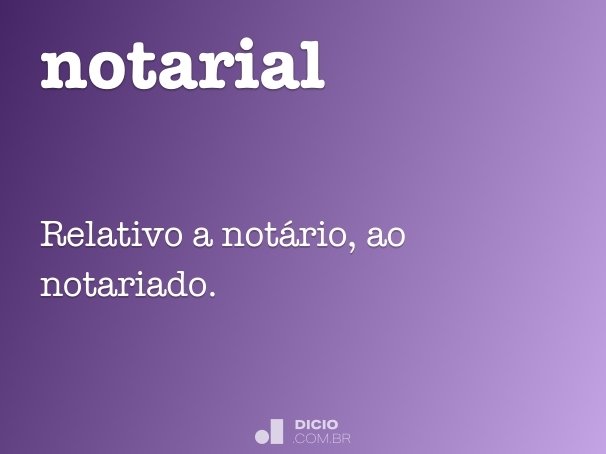 notarial