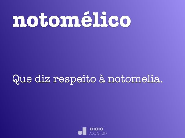 notomélico