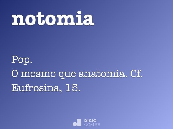 notomia
