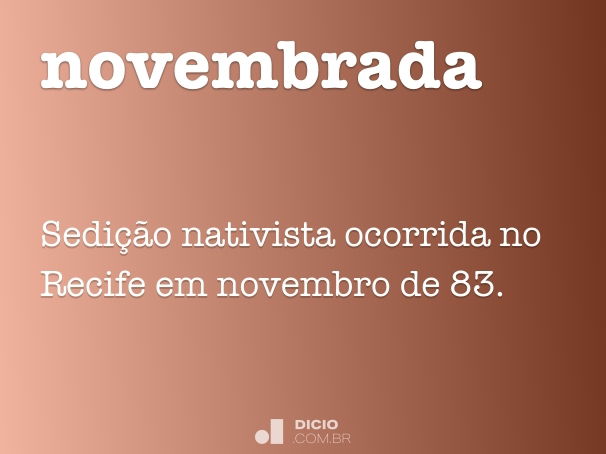 novembrada