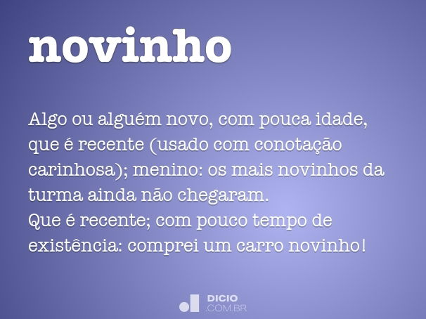 novinho