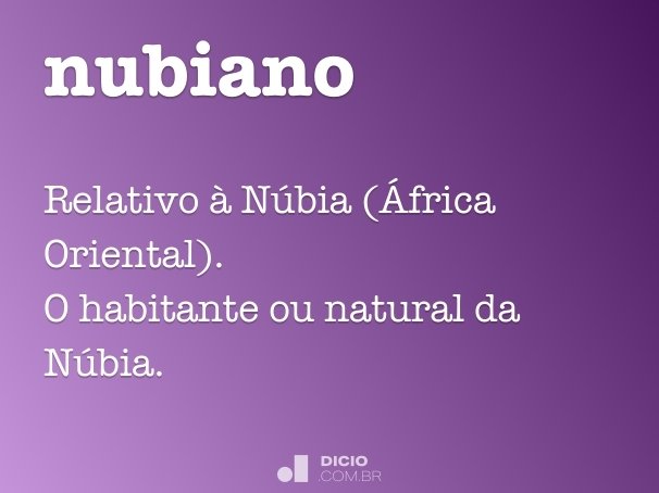 nubiano