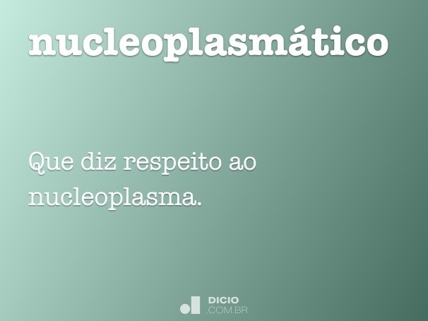 nucleoplasmático