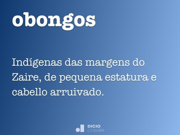 obongos