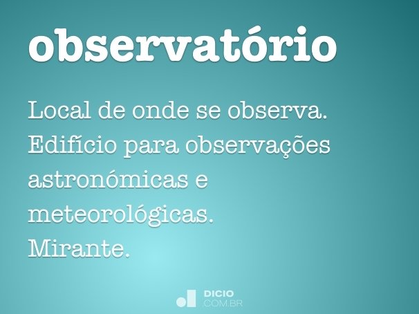 observatório