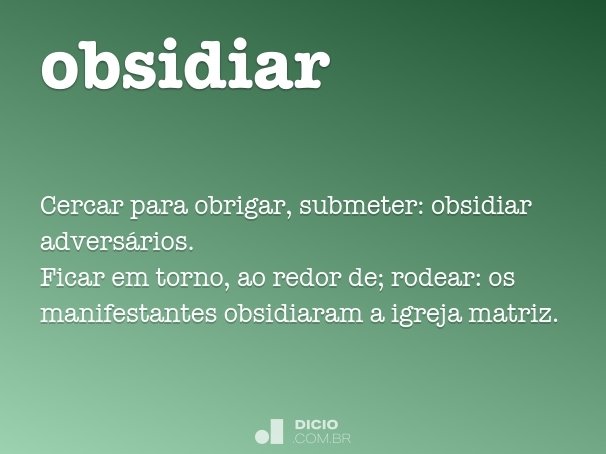 obsidiar
