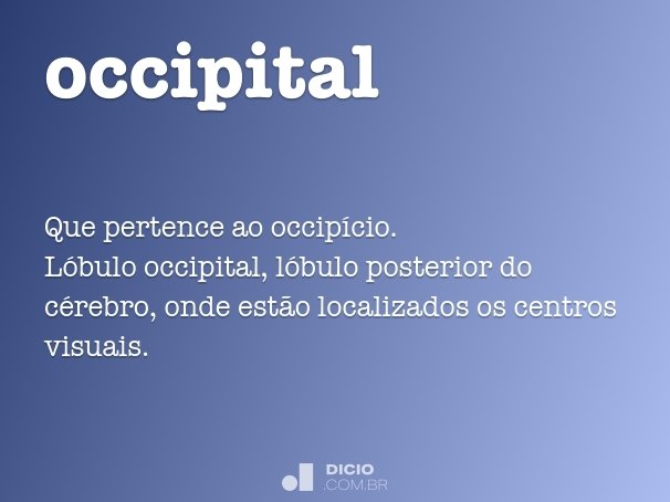 occipital