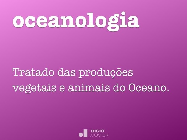 oceanologia