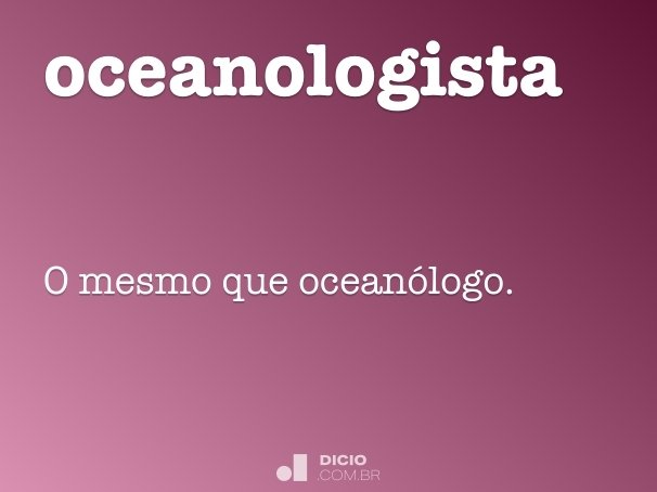 oceanologista