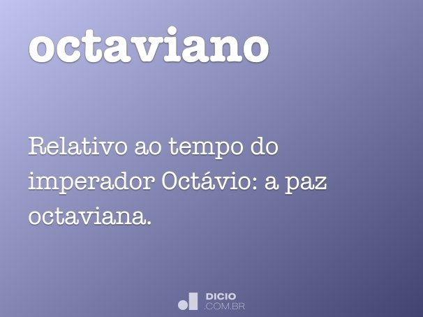 octaviano