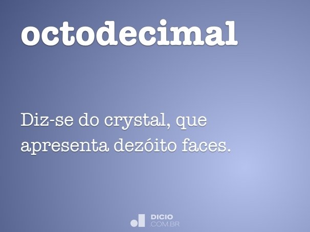 octodecimal