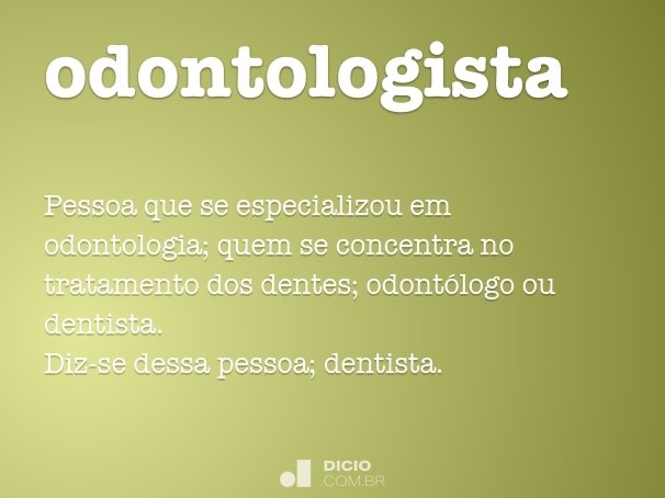 odontologista
