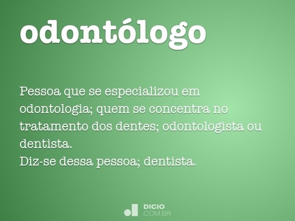 odontólogo