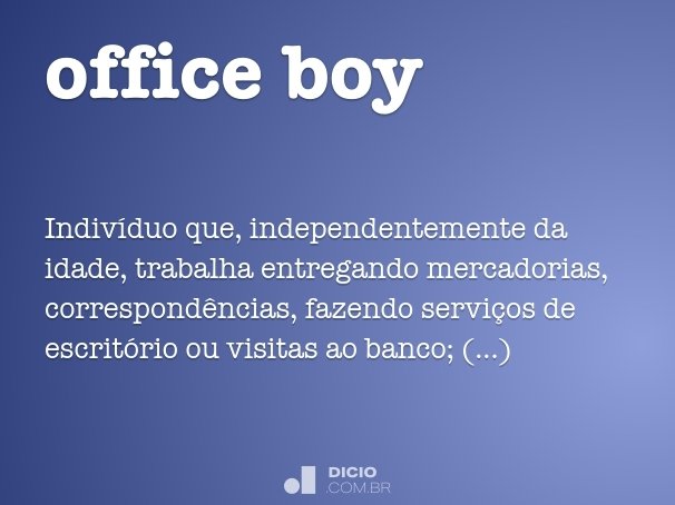 office boy