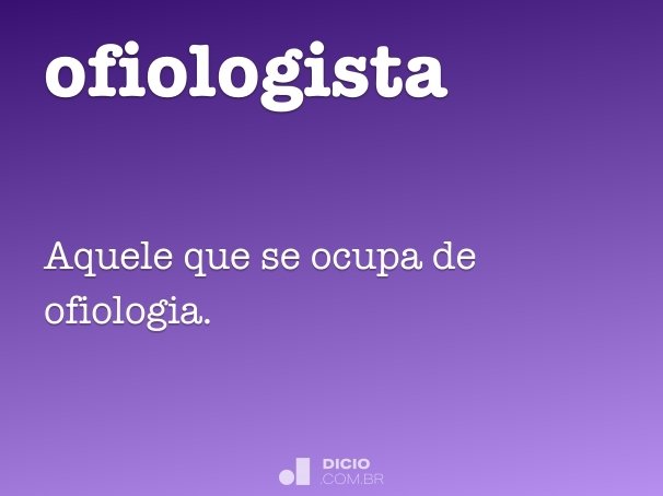 ofiologista
