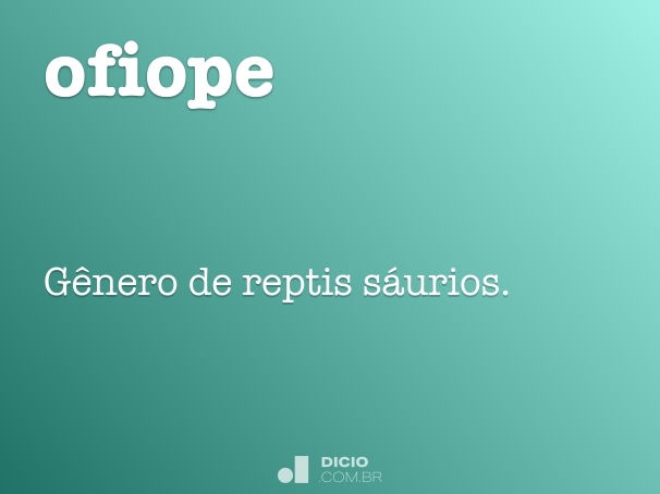 ofiope