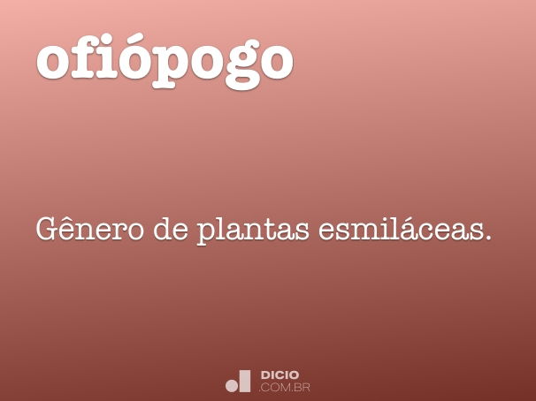 ofiópogo