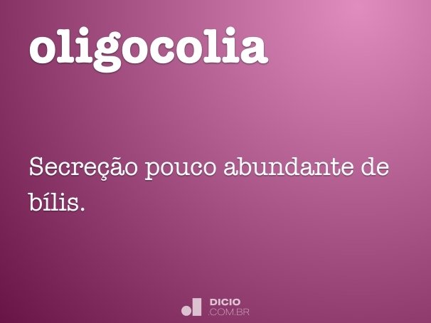 oligocolia