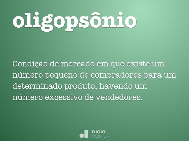 oligopsônio
