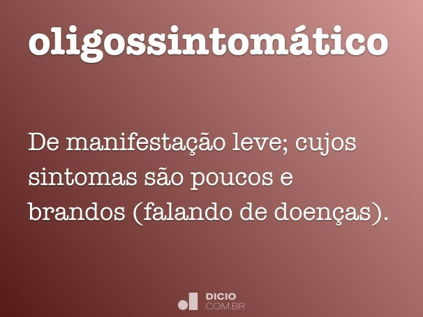 oligossintomático