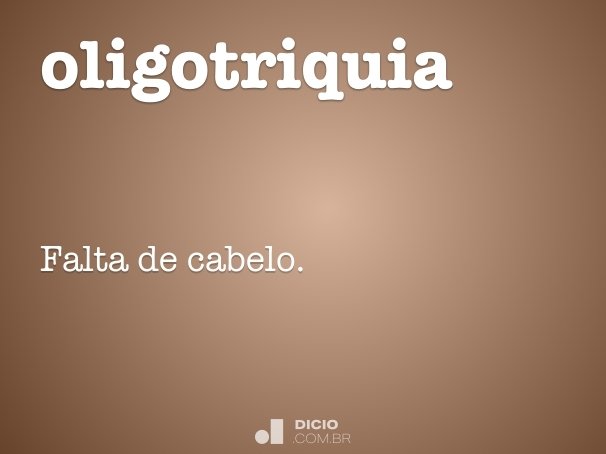 oligotriquia